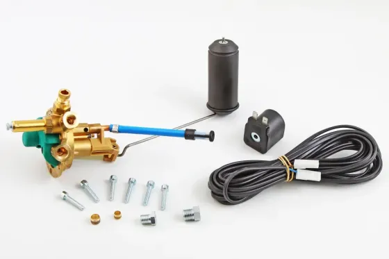 Мультиклапан ГБО для внутр. тор-го баллона H180мм 30° GreenGas с катушкой (пр-во Tomasettо) Винница