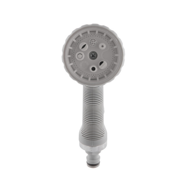 Пистолет-распылитель для полива, 8 режимов, материалы: ABS, PP, TPR, набор аксессуаров для подключения INTERTOOL GE-0002 Киев - изображение 4