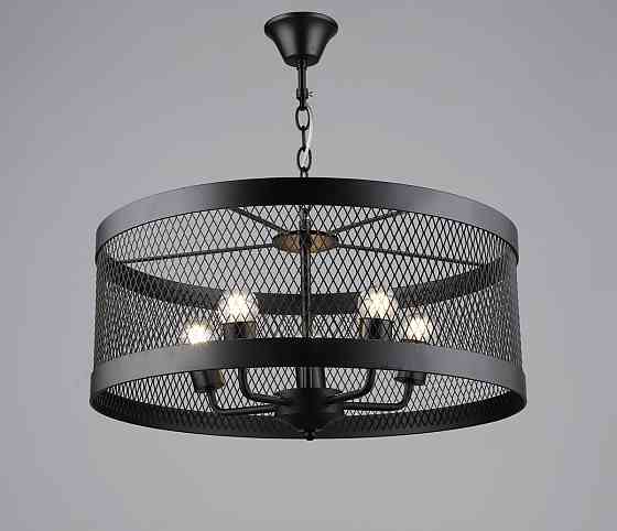 SIRIUS Люстра підвісна в стилі лофт металева Sirius B S2459/5 BK чорна Коломыя