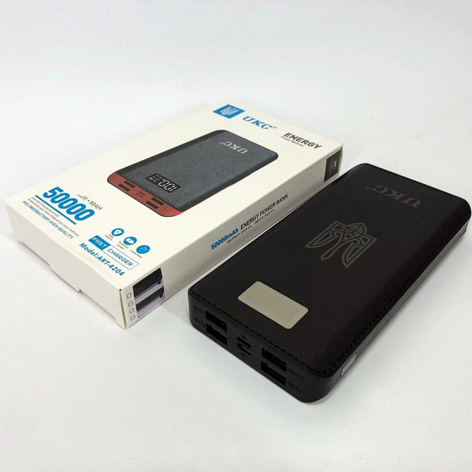 Повербанк для путешествий POWER BANK UKC 50000mah, Мобильная батарея, Павербанк топ IS-50 Львов - изображение 4