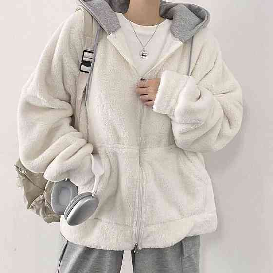 Жіноча повсякденна тепла оверсайз кофта Тедді Одеса