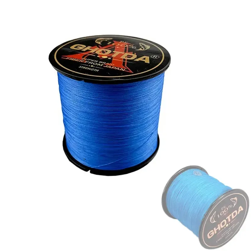 Плетеный рыболовный шнур 300м, 4 жилы, 16.3кг, синий Киев - изображение 7