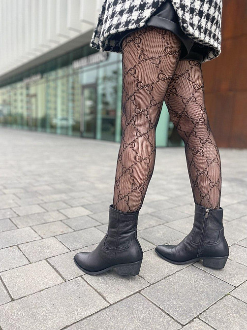 SANTINI Черевики жіночі SANTINI чорні натуральна шкіра висота 15см каблук 5см (10144111) Коломия - фото 3