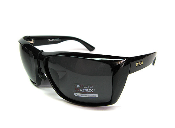 Очки солнцезащитные мужские черные Matrix Polaroid Киев - изображение 1