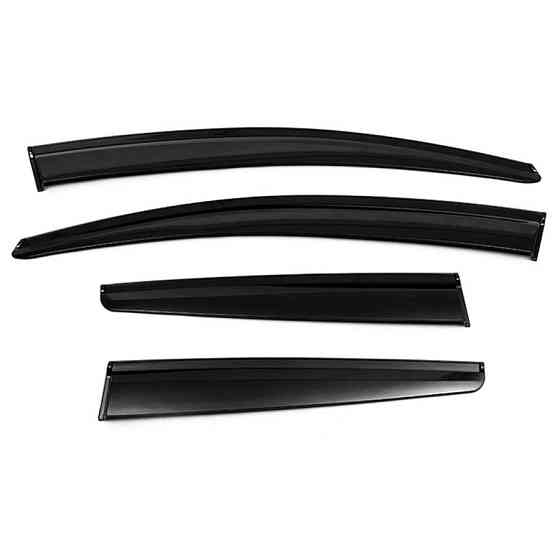 Дефлектори вікон (вітровики) Opel Astra J 2010-2015, 4шт, SunPlex, седан/хетчбек, на скотчі Вінниця