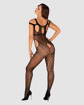 Бодистокинг Obsessive Bodystocking G322 S/M/L, фантасмагорически-силуэтный крой Sex Aura Киев