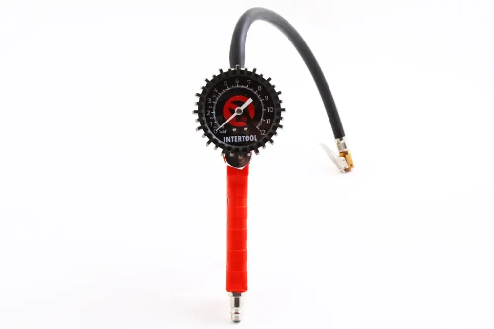 Пистолет для подкачки с маном. пневмат. до 10атм. Intertool Prof (шланг 37см, удобное расп.маном.) Винница - изображение 2