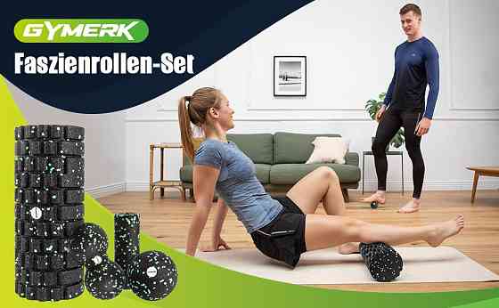 Набір ролерів з 3D-текстурою для масажу GYMERK Луцк
