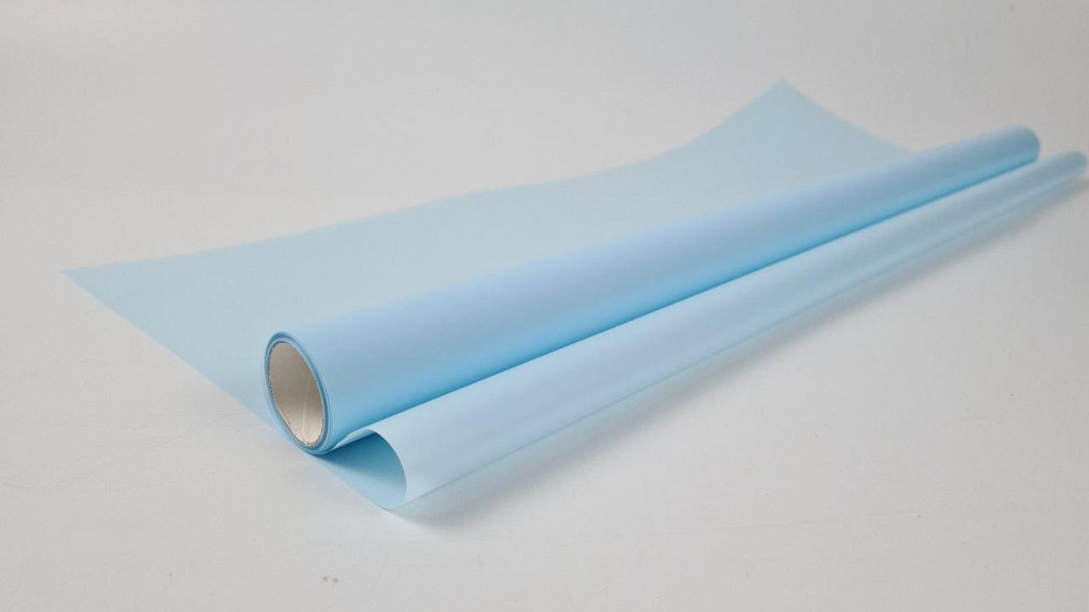 Калька для цветов рулон 8м тонированный матовый (77) (h660) №811 голубой (1 шт) Харків - фото 1