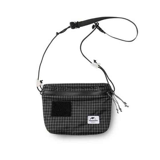 Сумка мала Naturehike NH20BB204, 3л, графіт в клітинку Київ