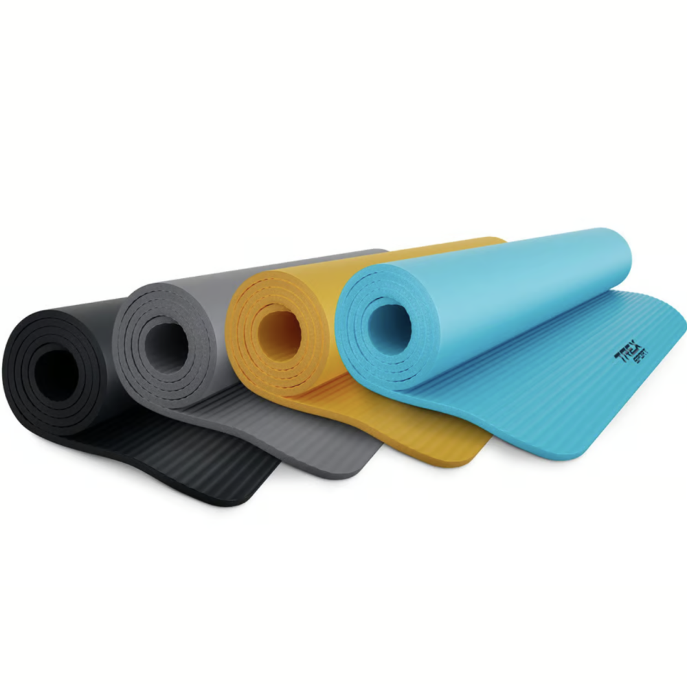 Колрик для йоги TX-019NGM NBR 1см 190х80 голубой Киев - изображение 4