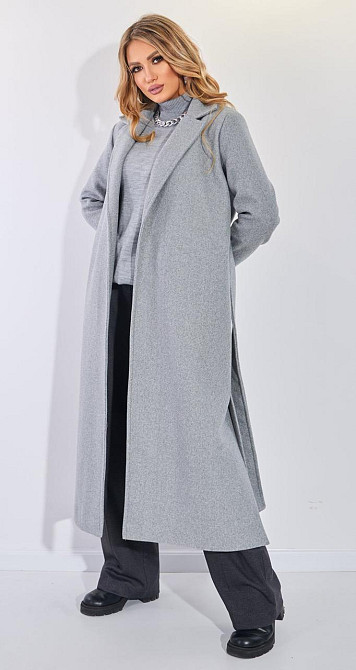 Кашемірове пальто з розрізами (42) Київ - фото 8