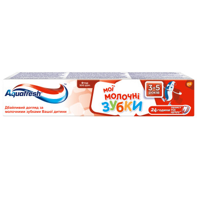 Дитяча зубна паста Aquafresh Мої Молочні зубки (3-5 років) 50 мл (5054563205667) Вінниця - фото 1