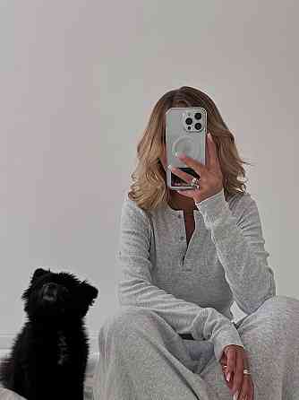 Женский стильный легкий костюм из плотного рубчика Меланж, 42/44 Одесса