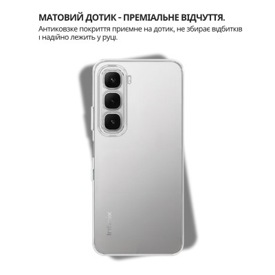 Чехол для мобильного телефона BeCover Silicone Infinix Hot 60 Pro 4G (X6885) Transparent (714559) Винница - изображение 3