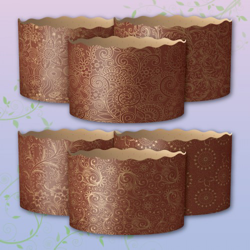 Формы бумажные для паски (85*130) Итальянские (400гр) (50 шт) Харьков - изображение 3