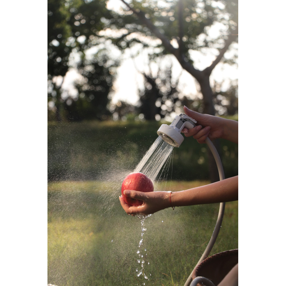 Душ портативний з насосом на акумуляторі Flextail Max Shower, білий Киев - изображение 13