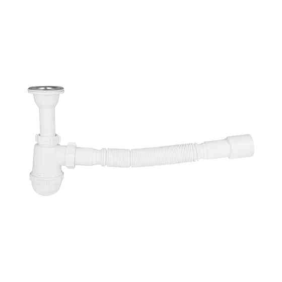 Сифон для раковини Lidz (WHI) 60 06 Y001 01 (вихід 50 мм) Київ