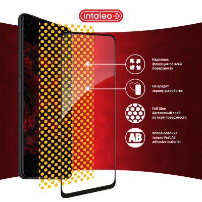 Стекло защитное Intaleo Full Glue Xiaomi Redmi Note 11 5G Black (1283126522802) Винница - изображение 7