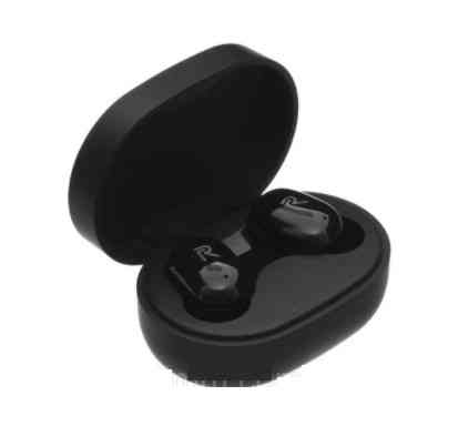 Беспроводные сенсорные наушники Realme AirDotspro (желтая коробка) Black Винница