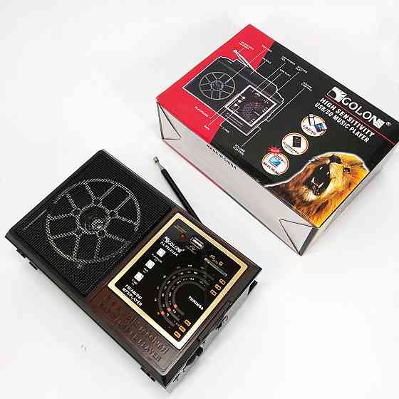 Мощный радиоприёмник GOLON, Классические радиоприемники на батарейках, Радио приемники от сети TS-54 Киев