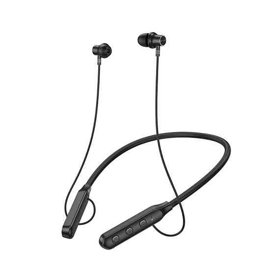 Бездротові спортивні навушники HOCO ES74 Refinado neck-mounted BT earphones Black Одеса