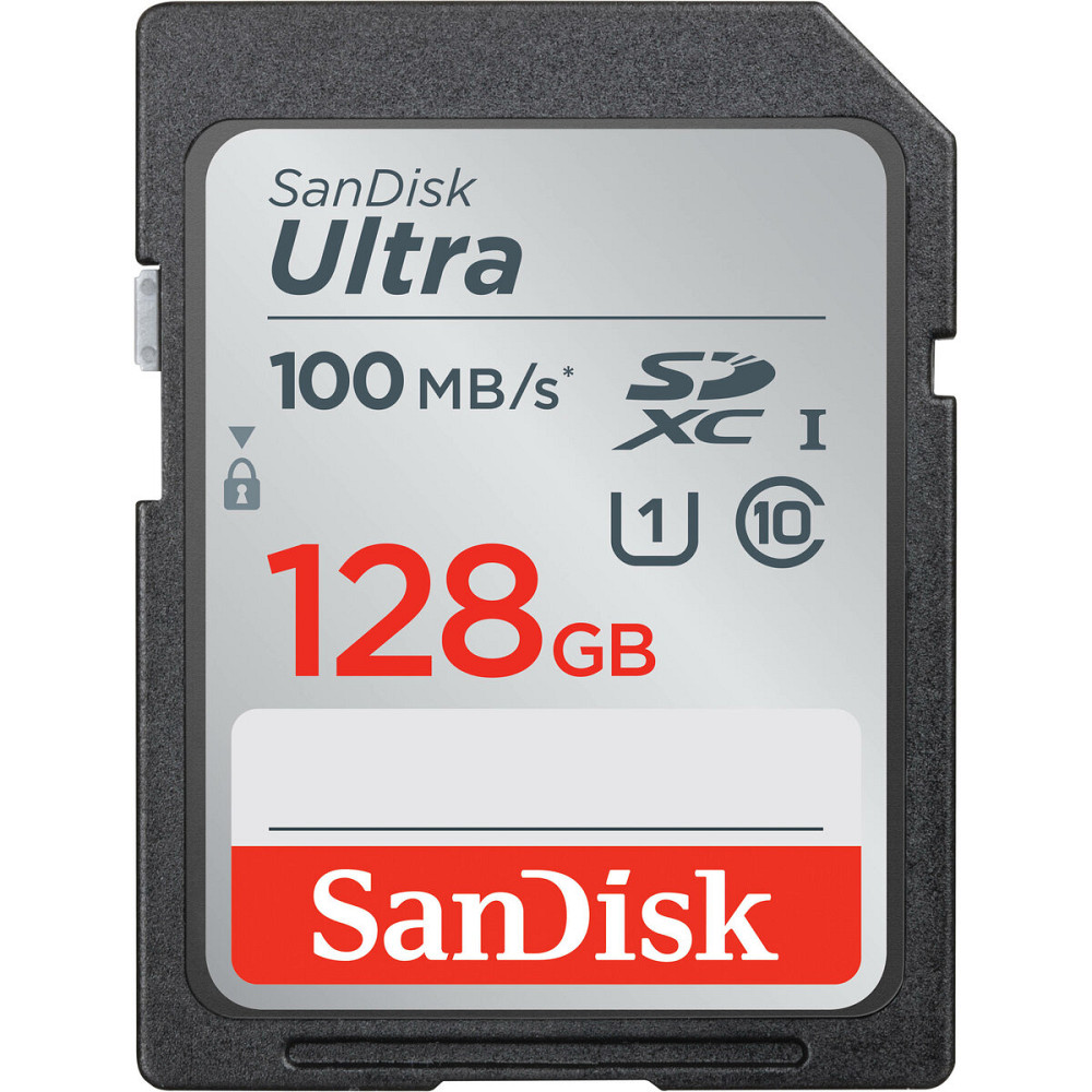 SDXC (UHS-1) SanDisk Ultra 128Gb class 10 (100Mb/s) Киев - изображение 1