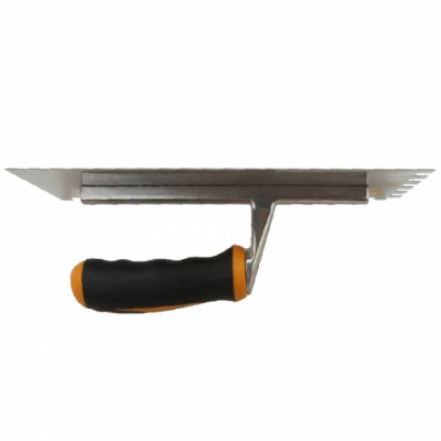 Затирка Tolsen нержавійка 280х120 мм зуб 10 мм Ерго ручка (41017) Винница - изображение 4