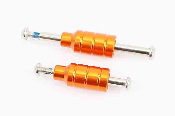 Пеги для самоката 50 мм Hipe-X, алюмінієві, помаранчеві, к-кт Київ