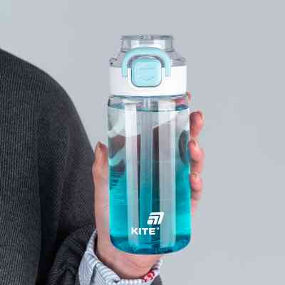 Поильник-непроливайка Kite 600 мл, блакитна (K25-1212-2) Винница