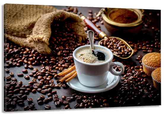 Картина холст в гостиную / спальню  Кава   MLP_324 80х160см Киев