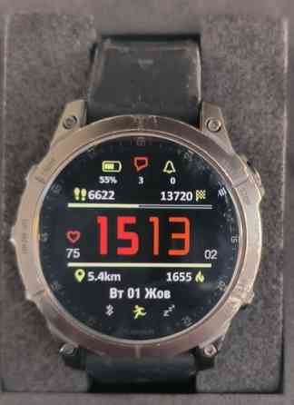 Смарт -Часы Garmin epix Gen 2 Sapphire Black Titanium Киев