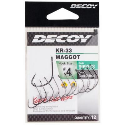 Крючок Decoy KR-33 Maggot 10 (14 шт/уп) (1562.05.41) Винница - изображение 2