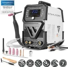 Сварочный апарат STAHLWERK Spawarka łukowa AC/DC TIG 200 Puls Pro Digital Spot 200 A Киев