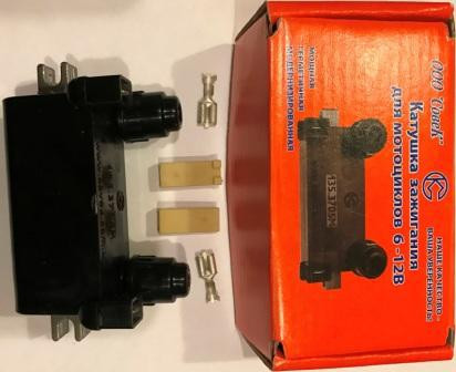 Котушка запалювання МТ, ДНІПРО, УРАЛ 12V (204 -3705) (КСЗ) СОВІК (#VDK) Киев - изображение 1