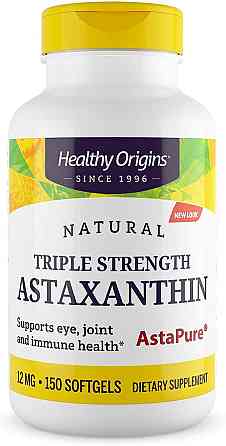 Астаксантин Healthy Origins Astaxanthin 150 гел капс Киев