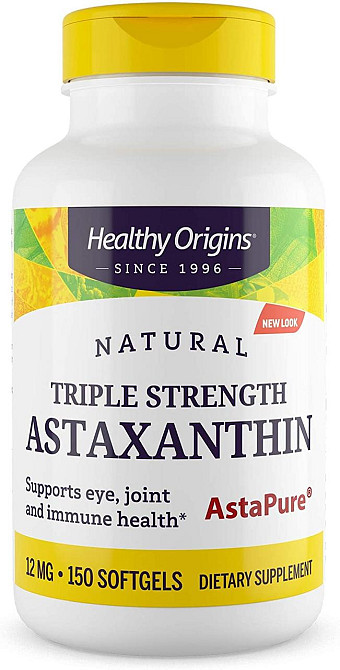 Астаксантин Healthy Origins Astaxanthin 150 гел капс Київ - фото 1