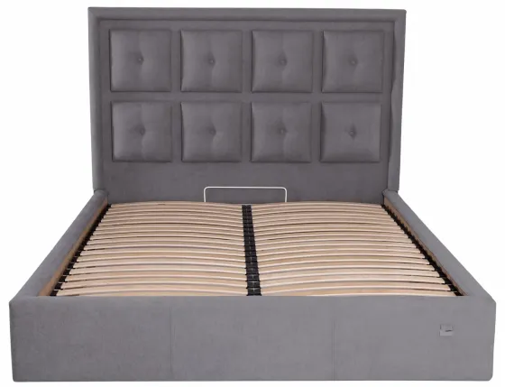 Кровать Двуспальная Windsor Standart 160 х 200 см Мисти Dark Grey Темно-серый Киев