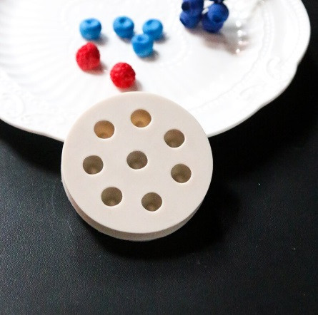 Молд силиконовый Голубика 75 мм серый Киев - изображение 2