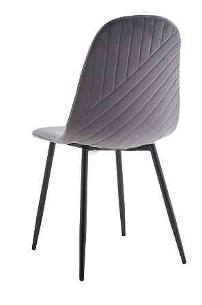 Стілець Яріс чорний/велюр сірий, G062-40 Київ