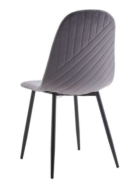 Стілець Яріс чорний/велюр сірий, G062-40 Київ - фото 5
