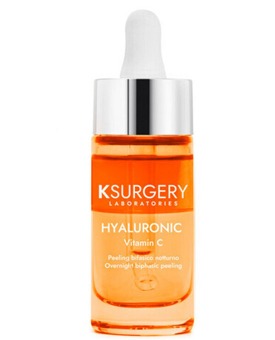 Нічний двофазний пілінг з вітаміном C OVERNIGHT BIPHASIC PEELING  KSurgery 15 мл Дніпро - фото 1