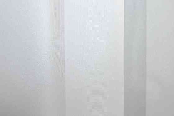 Тюль VR-Textil н101 Шифон однотонний Білий 700х275 см (41-026) Київ