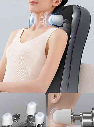 Масажна подушка для тіла AUX-AQA-24D-34 24W (роликовий масаж із підігрівом) Київ