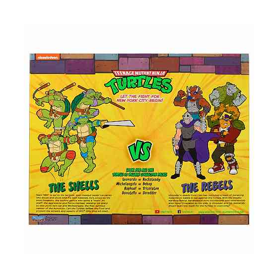 Набір фігурок - Леонардо проти Рокстеді Дніпро