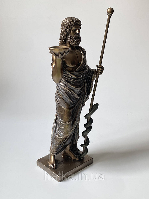 Статуэтка Veronese Гиппократ великий врач 32,5*14  см полистоун с бронзовым покрытием 72739A4 Киев - изображение 3