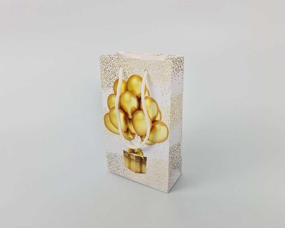 Пакет бумажный подарочный малый 11/18/5(арт М020) (12 шт) Харьков - изображение 2