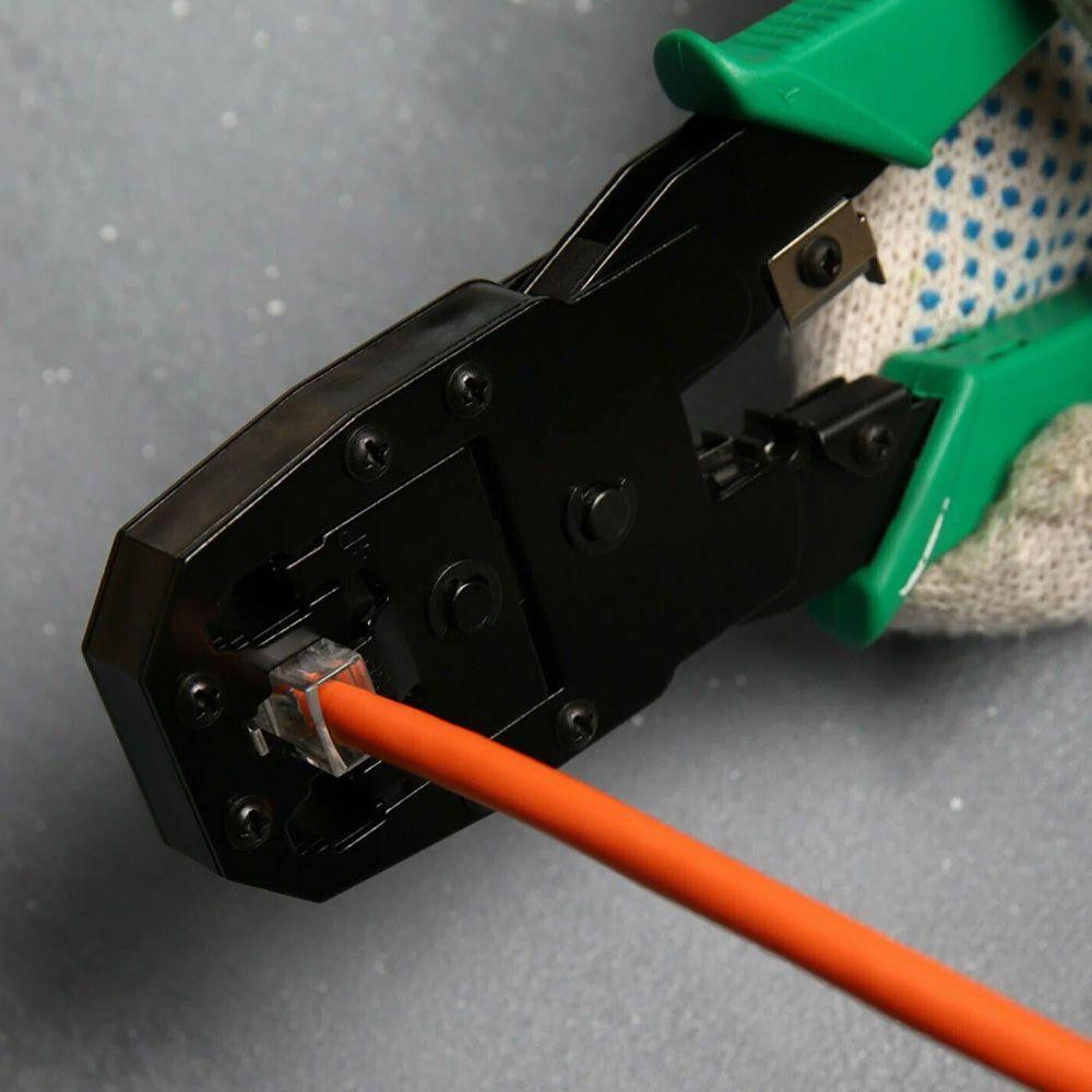 Обжимний інструмент для RJ45/RJ11/RJ12 стриппер Київ - фото 7