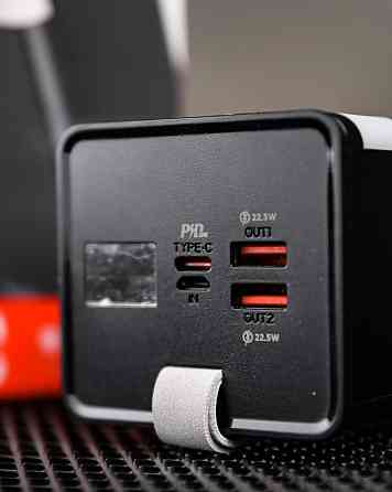Портативний акумулятор павербанк Hoco J86A PB 50000mAh 22.5W Powermaster fully compatible Black  ПП8201 Київ