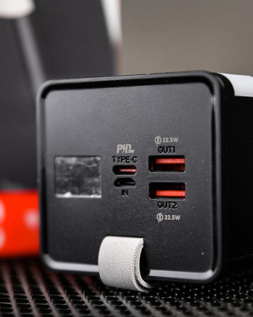 Портативний акумулятор павербанк Hoco J86A PB 50000mAh 22.5W Powermaster fully compatible Black  ПП8201 Київ - фото 3